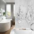 thumbnail image 2 of Ryvnso Vintage Bloom Flower Cotton Hand Towels Sets Face Towel 2 PCs Bathroom Decorative, 2 of 7