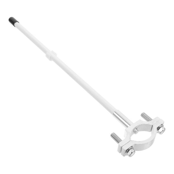 Bicycle Flagpole Bike Off-road Bracket Frame Motocross White