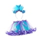 thumbnail image 5 of Disfraz de sirena para niñas, ropa, decoración, accesorios de fiesta, atuendos para carnaval L, 5 of 9