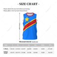 thumbnail image 6 of Democratic Republic Of Congo Flag Men Basketball Sports Jersey Running Fitness Sleeveless tshirt Exclusive Custom Name Nunber, 6 of 9