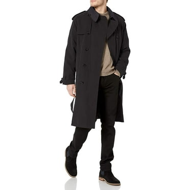 London Fog - Iconic Trench - Black, 42R