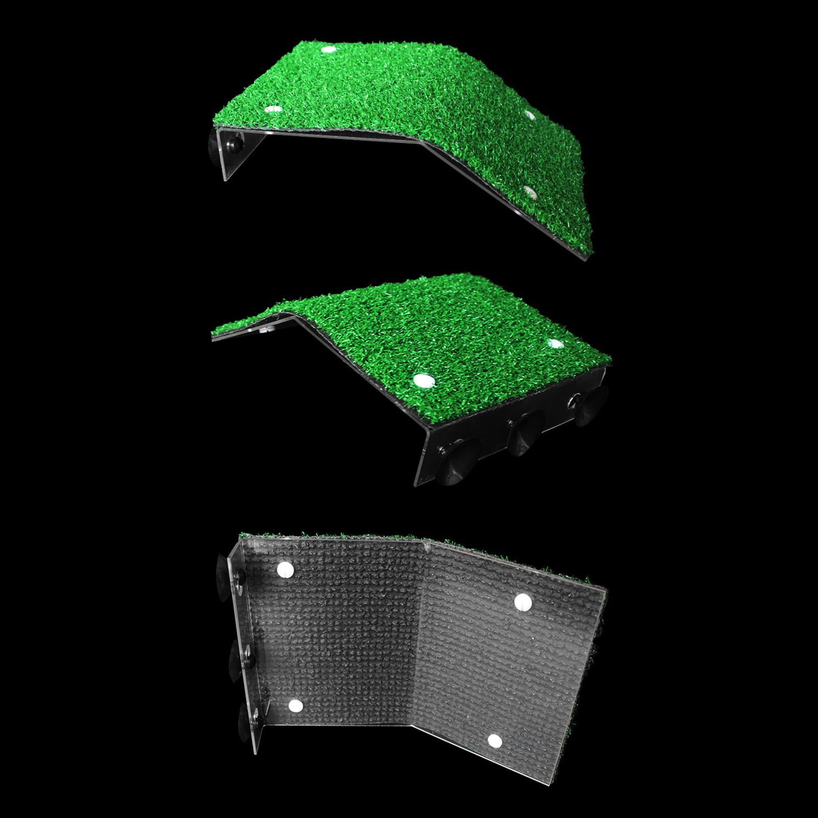 2xTurtle Basking Platform Tortoise Climbing Dock for Turtle Reptile Terrapin L 2 Pcs