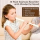 thumbnail image 2 of 12 Pack Soprano Descant Recorder for Kids, 6 Hole ABS German Style Flauta Musical Instruments with Cleaning Rods for Beginners Music Teaching, 2 of 5