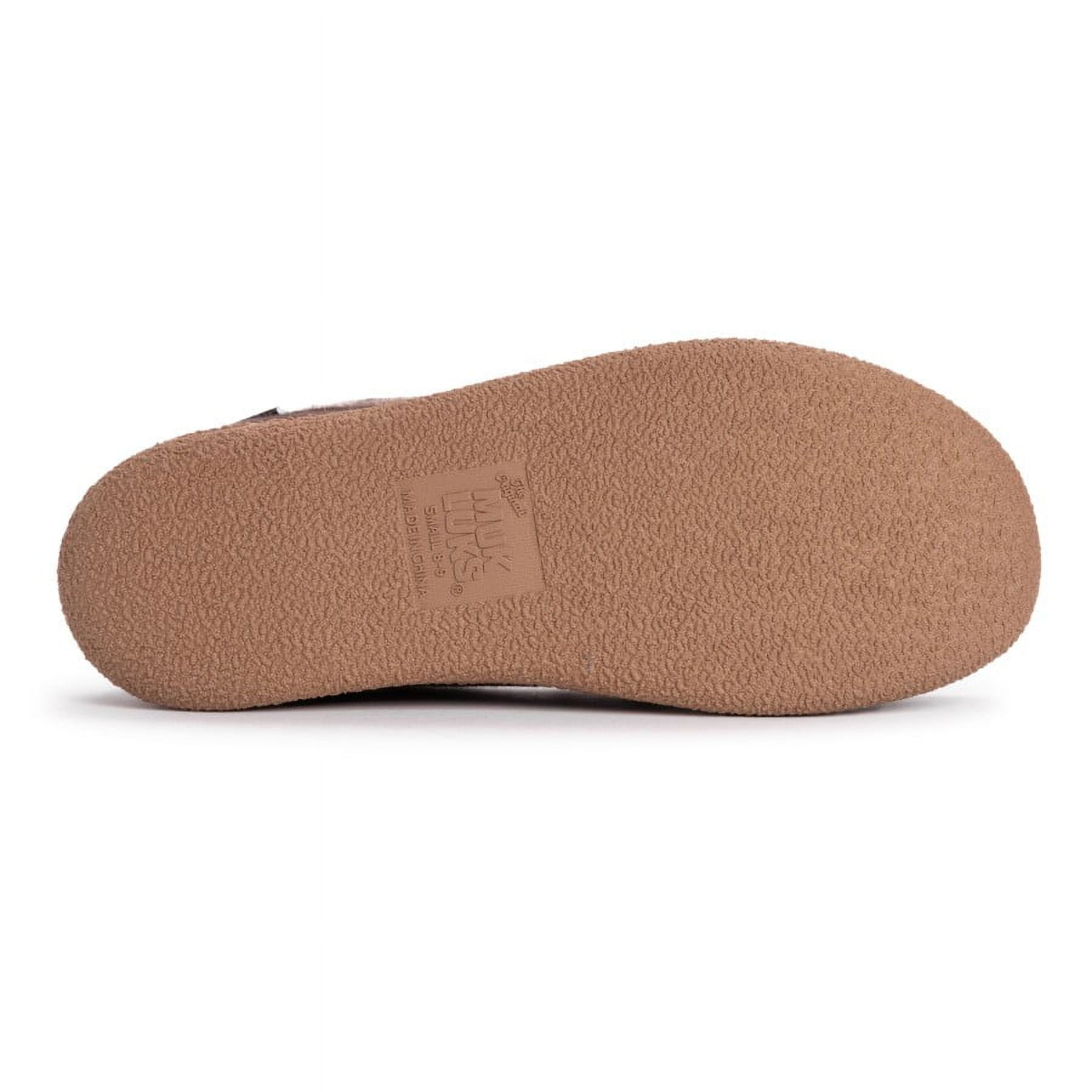 MUK LUKS Men's Tanver Slipper-Dark Brown 9