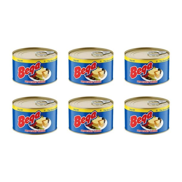 Bega Cheese 6 Cans of High Quality Cheese, 200g 
