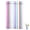 Mixed colors (blue, cyan, pink, purple, red, clear), variant on 12 Pack Reusable Glitter Hard Plastic Straws with Stopper Ring, Straight Tumbler Cup Straws for Cold Beverages Smoothie Iced Coffee