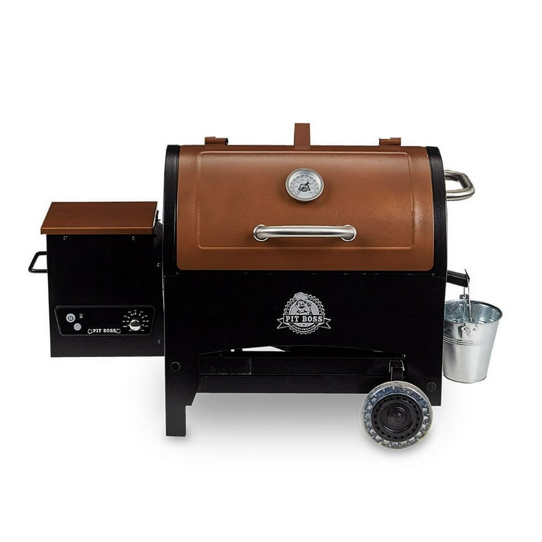 Pit Boss 340 Sq. In. Portable Tailgate, Camp Pellet Grill with Folding Legs Pit Boss 340 Sq. In. Portable Tailgate, Camp Pellet Grill with Folding Legs