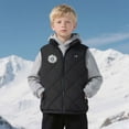 thumbnail image 6 of QATAINLAV Kids Heated Puffer Vest Warmer Youth Electric Heating Waistcoat for Boys and Girls (Battery Pack Not Included), Black,, 6 of 10
