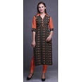 thumbnail image 2 of Bimba Robe Longue en Rayonne Imprimée Tunique Droite pour Femmes Haut Indien, 2 of 6