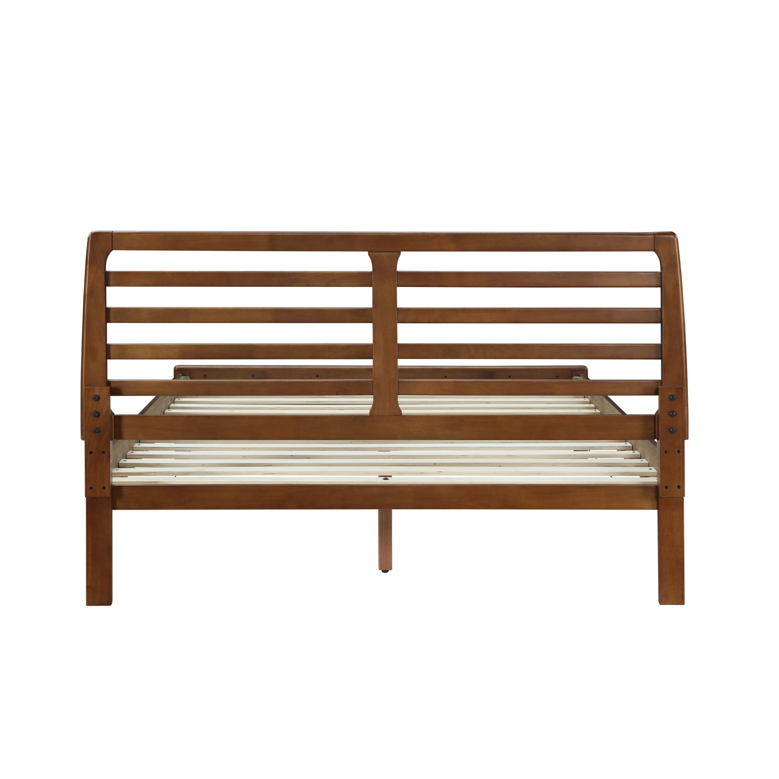 Noble House Amiyah Transitional Wooden Queen Platform Bed, Walnut