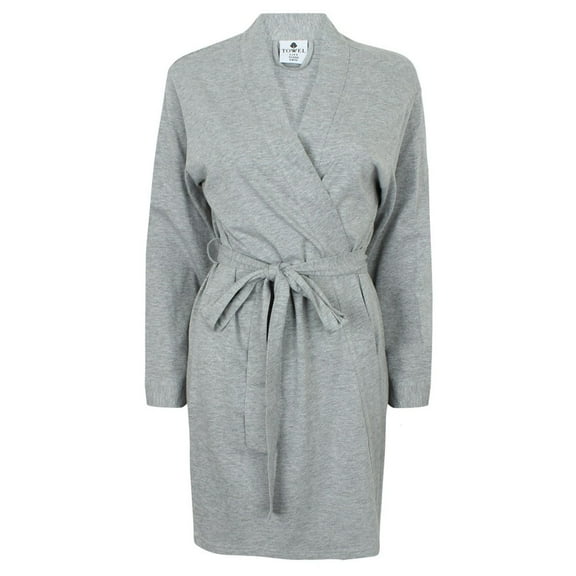 Towel City Womens Cotton Wrap Robe