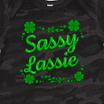 thumbnail image 4 of Inktastic Sassy Lassy with Green 4 Leaf Clovers Boys or Girls Baby Bodysuit, 4 of 5