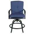 thumbnail image 2 of Mainstays Belden Park 3-Piece High Bistro Set - Blue, 2 of 4