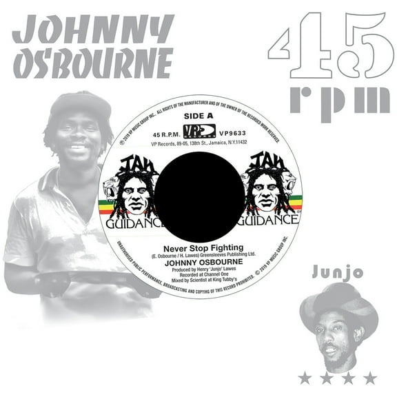 Johnny Osbourne - Never Stop Fighting - Music & Performance - Vinyl [7-Inch]