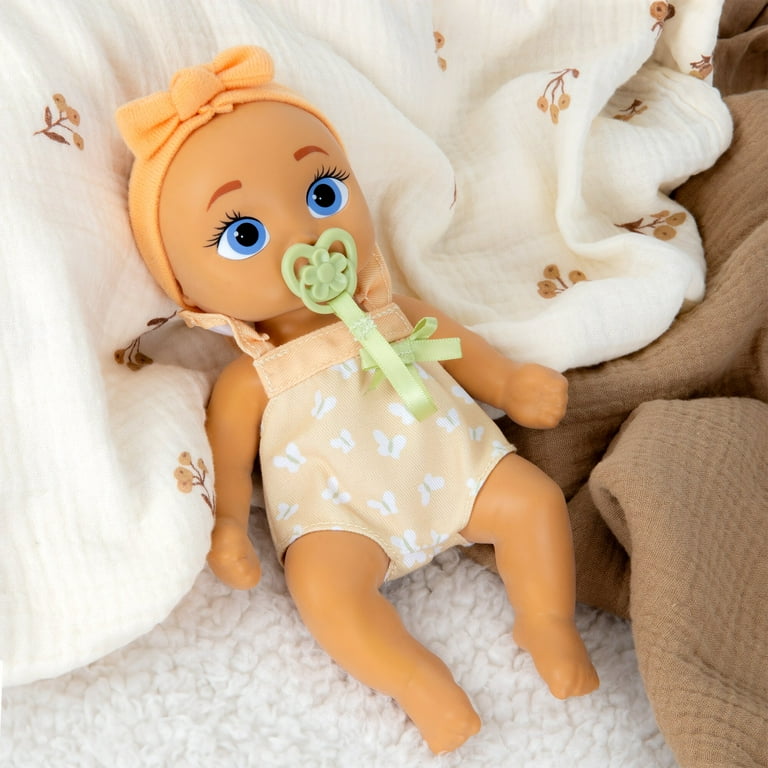 Be Loved Babies Mini Rowan Realistic Doll, Soft Skin, Yellow