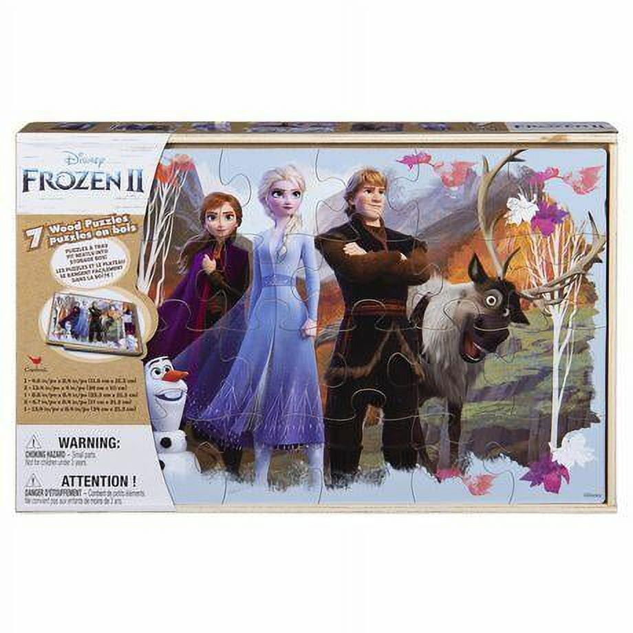 Frozen hotsell wooden puzzle