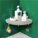 thumbnail image 2 of Billuyoard Estante de esquina Triangular sin perforaciones estante de almacenamiento estantes organizador soporte adhesivo accesorio de baño Juegos de accesorios de baño Blanco, 2 of 6