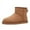 Tan, variant on CLPP'LI Women's Classic Mini Winter Snow Boots, Tan, 9