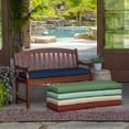 thumbnail image 5 of ARDEN Outdoor Bench Cushion 17 x 46, Sapphire Blue Leala, 5 of 9