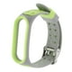 thumbnail image 3 of Correa de silicona de repuesto para reloj MI Band 5, nueva. Gris + verde, 3 of 8