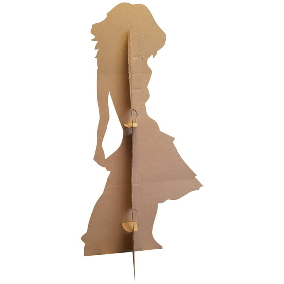 Silhouette Dancer Yellow Sparkles