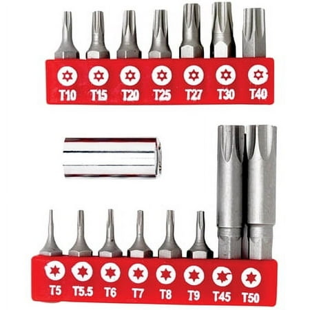 UPC: 0039564141775 | 16 Piece Star Bit Set