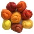 thumbnail image 2 of Wistyria Editions 100% Wool Roving 8pc Fire, 2 of 3