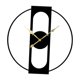 thumbnail image 3 of Reloj de pared moderno, sencillo, de acrílico negro, sin , de 30 cm (12 pulgadas), decorativo para cocina, oficina, aula, baño y hogar., 3 of 9