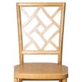 thumbnail image 3 of CSP Set Of 1 Mosaic Dining Chair - Tinted Raw, 3 of 3