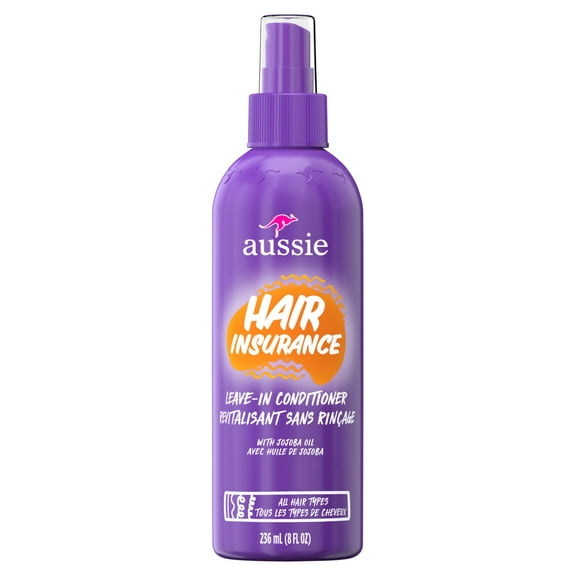 Aussie Hair Insurance, Leave-in Conditioner for All Hair Types, 8 fl oz