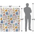 thumbnail image 4 of Blanket 152 x 127 cm Super Soft Throw Blanket Multicolor Dragonfly Inn and Luke's Design, 4 of 5