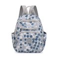 thumbnail image 1 of Mochila para mujer de gran capacidad, estilo floral, mochila de varias capas a la moda, 1 of 6