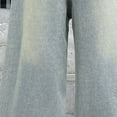 thumbnail image 5 of ZOYOEN Girls Trendy Jeans- Elastic Waist Cute Casual Denim Pants with Pockets Blue Size 14, 5 of 6
