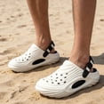 thumbnail image 6 of CHICVOMEY Mules for Men Lightweight Non Slip on Quick Dry Closed Toe Breathable Water Shoes Driving Beach Outdoor Sports Summer, 6 of 7