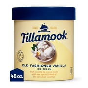 Tillamook Old-Fashioned Vanilla Ice Cream, 48 oz