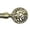 Clare Antique Brass (24 to 48 inches), variant on CHICOLOGY CURTAIN ROD ELLIS SATIN NICKEL 3/4-INCH 24 to 48 inches