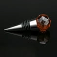 thumbnail image 3 of WIFKLSIIPG Diamond Stainless Steel Champagne Stopper Sparkling Bottle Plug Sea(Orange), 3 of 4