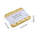 thumbnail image 2 of Up To 65% Off Of Kitchen Supplies Dumpling Maker Dumpling Press Dumpling Wrappers Mould Kitchen Accessories Yellow, 2 of 5