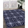 thumbnail image 3 of Ahgly Company Machine Washable Indoor Rectangle Transitional Periwinkle Purple Area Rugs, 2' x 3', 3 of 7