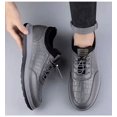 thumbnail image 3 of Zapatos de hombre Zapatos casuales de cuero para hombre Zapatos transpirables para hombre Zapatos de hombre con paneles suaves y suela blanda Zapatos para coche Zapatos, 3 of 5