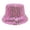 Hot Pink, variant on Bucket Hats Sequins Bucket Hat For Women Men Glitter Sequins Strips Fisherman Hat Unisex Reversible Sun Hat For Beach Outdoor Bucket Hats winter hats