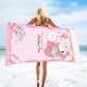 thumbnail image 3 of Sanrio Hello Kitty Melody Beach Towel + Toy Combo: Easy Summer Fun [Authorized], 3 of 4