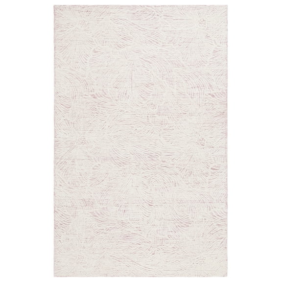 SAFAVIEH Ebony Aaliyah Floral Area Rug, Pink/Ivory, 6' x 9'