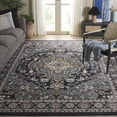 thumbnail image 2 of SAFAVIEH Lyndhurst Idella Floral Area Rug, Anthracite/Teal, 9' x 12', 2 of 12
