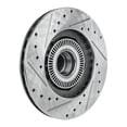 thumbnail image 5 of New Cross-drilled Brake Disc Compatible With Ford Explorer XL Fleet 6 Cyl 4.0L Ranger Sport 6 Cyl 3.0L Explorer Eddie Bauer 6 Cyl 4.0L 1995-2011 By 19360 19852 27075 42273 54029, 5 of 6