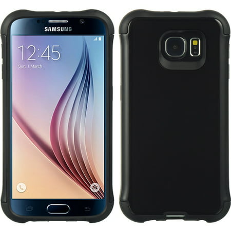 Samsung Galaxy S6 Case, by Insten Dual Layer [Shock Absorbing] Hybrid Hard Plastic/Soft TPU Rubber Case Cover For Samsung Galaxy S6 (Best Samsung S6 Cases)