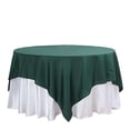 thumbnail image 3 of Efavormart 5pcs of 54x54" HUNTER EMERALD GREEN Wholesale Linens Seamless Polyester Square Tablecloth For Wedding Banquet Party, 3 of 11