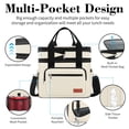 thumbnail image 4 of Lonchera Cooler Coobiiya Beige Aislada Expandible 23L, 4 of 8