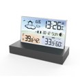 thumbnail image 1 of Temperatura digital de alarma digital temperatura humedada estacia de pronóstico meteorológico electrónica escritorio mesa matrícula para la la sala de estar dormitorio, 1 of 7