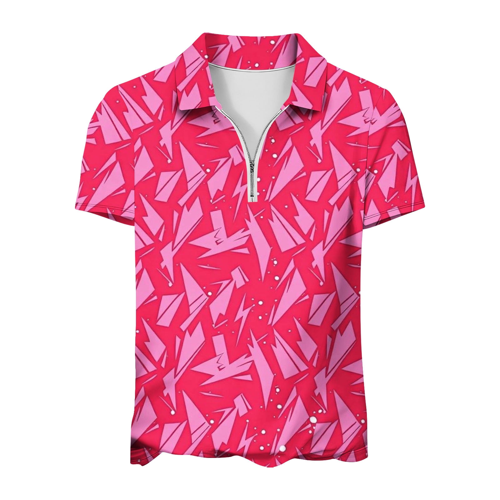 Lpmadey Polo Shirts for Women Summer Short Sleeve Quarter Zip Pullover Business Casual Golf Shirt for Sports